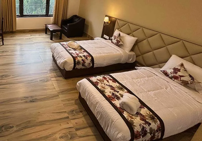 Experience luxury in the heart of the Himalayas 🏔️